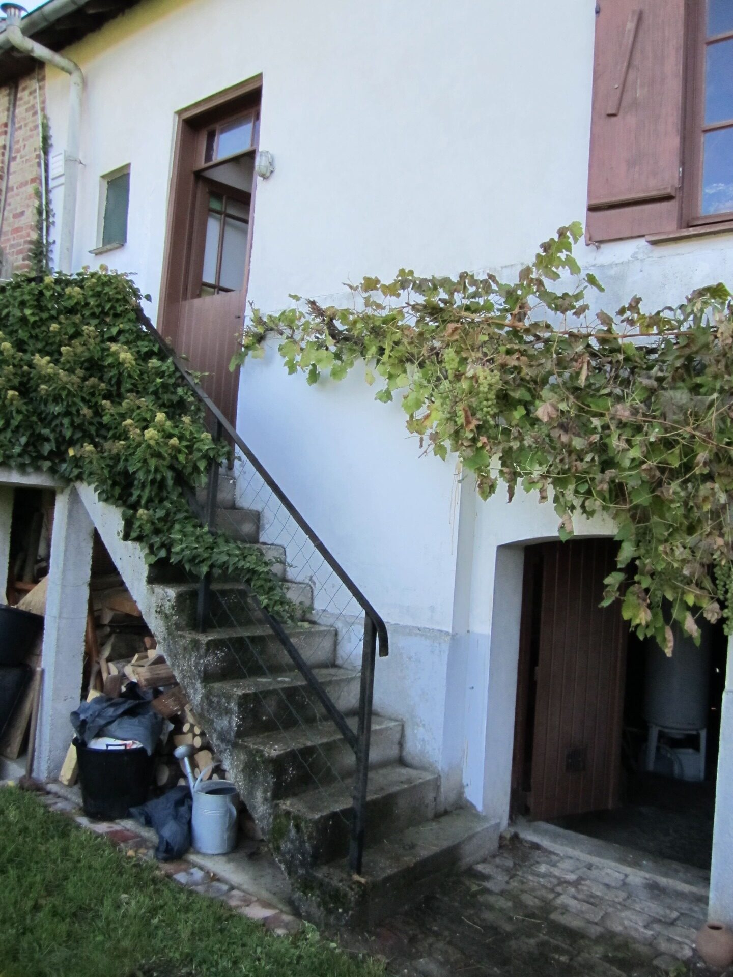 House back entrance - Achteringang huis